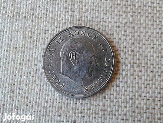 Dánia IX. Frederick király 1 korona 1963 + 4db klf. öre