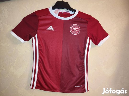 Dánia válogatott piros eredeti adidas 2016 gyerek mez (128)