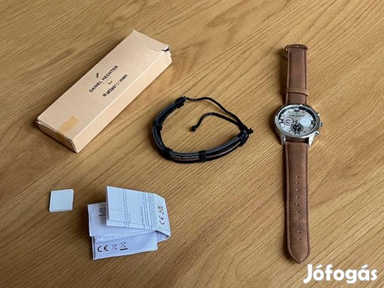 Daniel Hechter karóra óra ajándék karkötővel