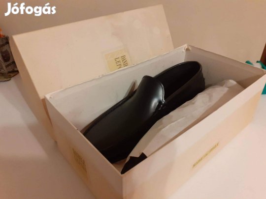 Daniele Lepori férfi bőr cipő, kézzel varrott