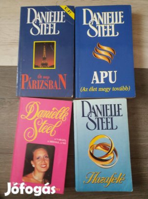 Danielle Steel: Apu, Hazafelé, Öt nap Párizsban, A varázs, +1 könyv