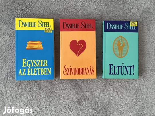 Danielle Steel három könyve
