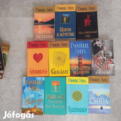 Danielle Steel könyvek 11 db egyben