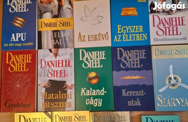 Danielle Steel könyvek 13 db