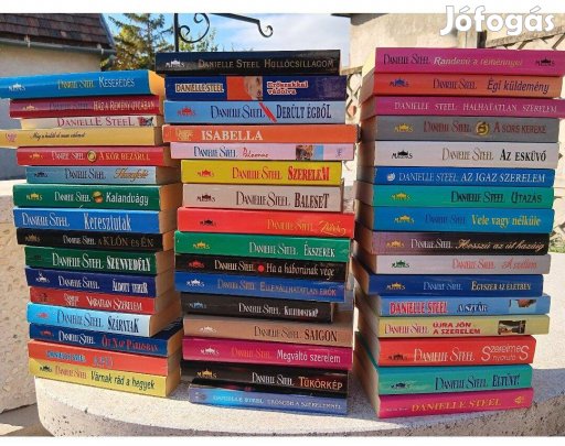 Danielle Steel könyvek