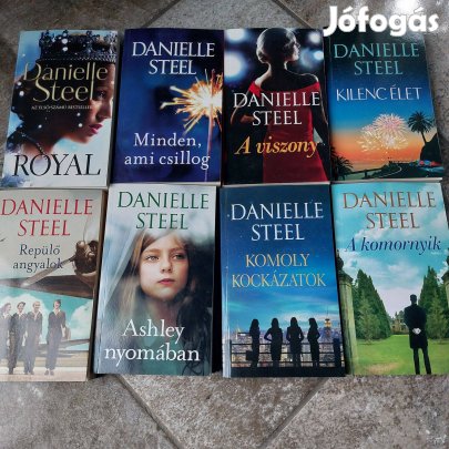 Danielle Steel könyvek
