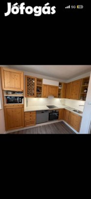 Danküchen tömör fenyő konyhabútor