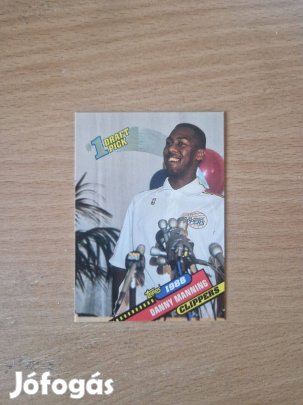 Danny Manning Topps Archives 1993-94 1Draft Pick #8 kosaras kártya