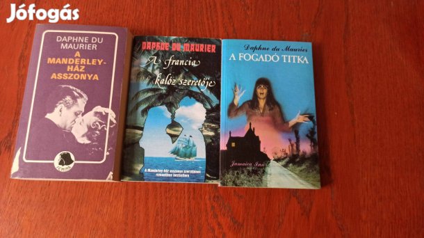 Daphne du Maurier könyvcsomag / 3 db könyv
