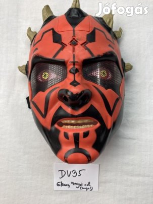 Darth Maul maszk, elemes, Darth Maul jelmez maszk, Star Wars jelmez