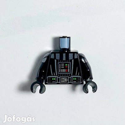 Darth Vader torzó Eredeti LEGO minifigura elem - Star Wars 75334 - Új