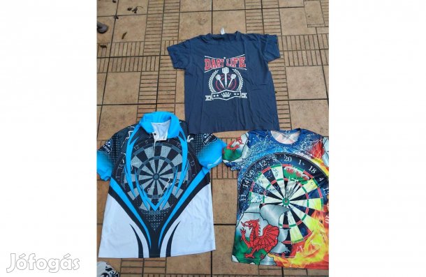 Darts póló Darts mez L XL 3db