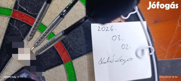 Darts szett 23g plusz kiegészítők