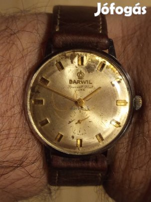 Darwil Special Flat Luxe Darblock Férfi karóra 50-es évek