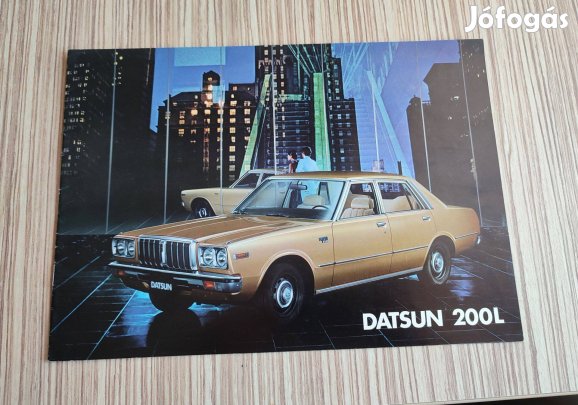 Datsun 200L (1977) prospektus, katalógus