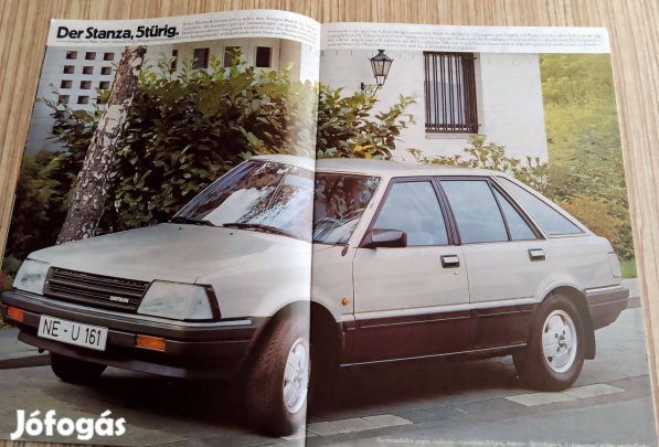 Datsun Stanza prospektus, katalógus