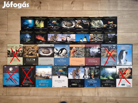 David Attenborough - BBC természetfilmek gyűjteménye (DVD)