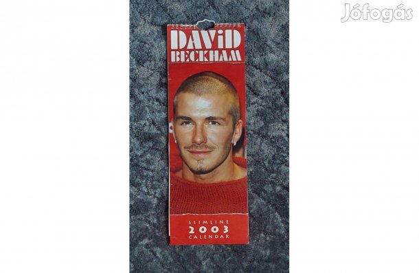 David Beckham 2003-as naptár kép