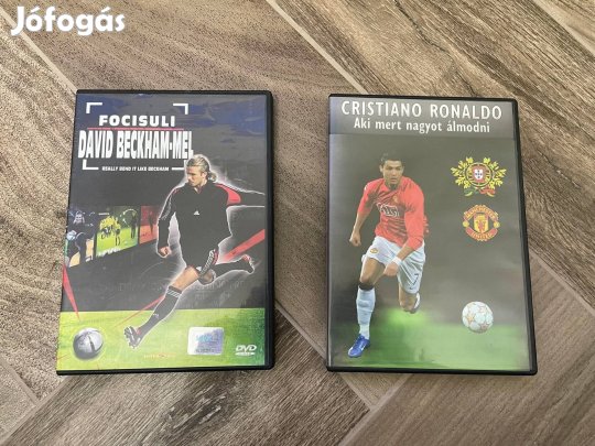David Beckham Focisuli Cristiano Ronaldo Aki mert nagyot álmodni DVD