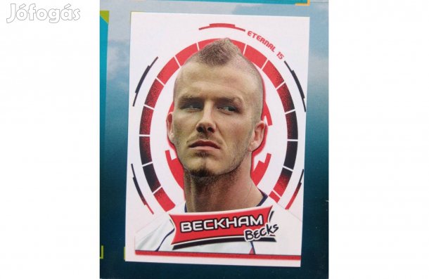 David Beckham (Anglia és Real Madrid) rajongói kártya