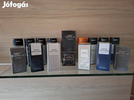 David Beckham parfümök és dezodorok