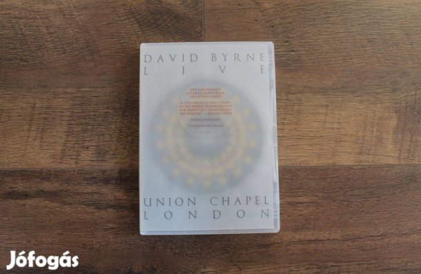 David Byrne Live at Union Chapel London ( koncert DVD )