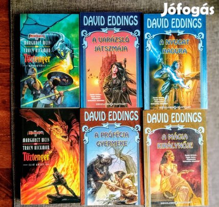 David Eddings Belgariad ciklus négy kötete