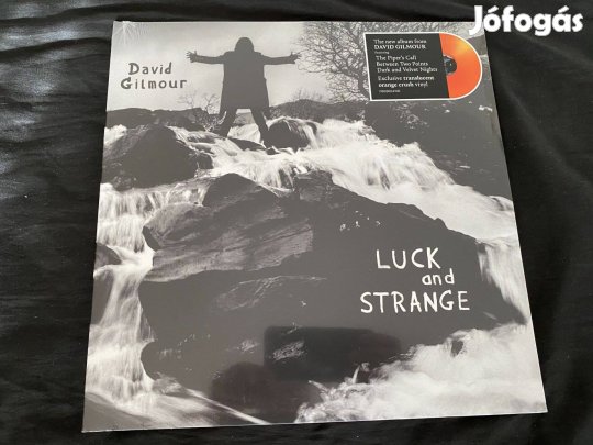 David Gilmour - Luck and Strange (LP) 2024 Orange crush translucent