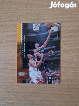 David Robinson Upper Deck 1996-97 #112 kosaras kártya