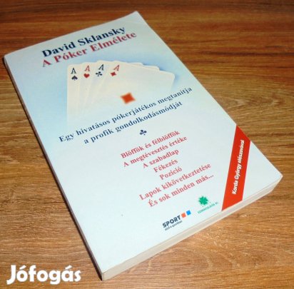 David Sklansky A póker elmélete