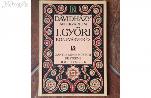 Dávidházy antikvárium aukciós katalógusai