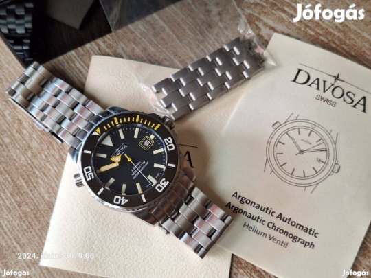 Davosa Argonautic Ceramic automata óra eladó Eta-2824 Certina Longines