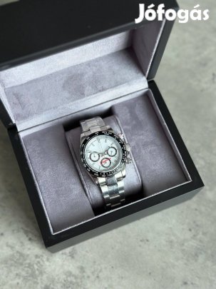 Daytona Panda stílusú óra (Seiko VK63 szerkezet)