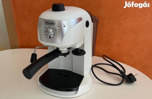 De'Longhi EC221.W kávéfőző tejhabosító funkcióval, garanciális