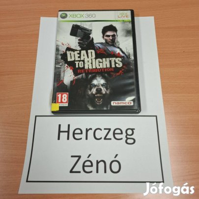 Dead TO Rights xbox360