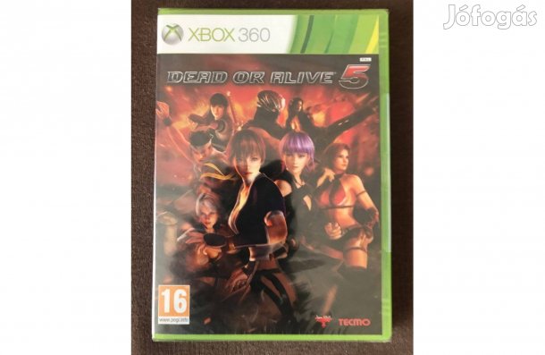 Dead or Alive 5 (Xbox 360) Új, eredeti bontatlan csomagolás