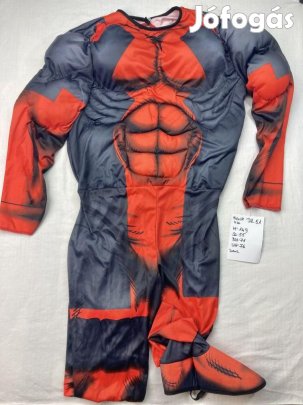 Deadpool jelmez, szuperhős jelmez, felnőtt jelmez DK51