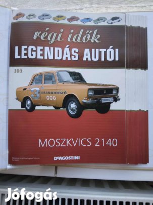 Deagostini Régi Idők Legendás Autói