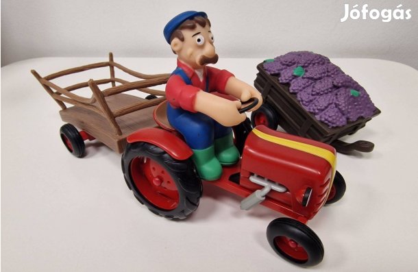 Deagostini gazda a traktorjával és 2 utánfutóval eladó