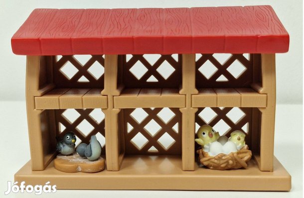 Deagostini keltetőház, 2 pár lakóval eladó