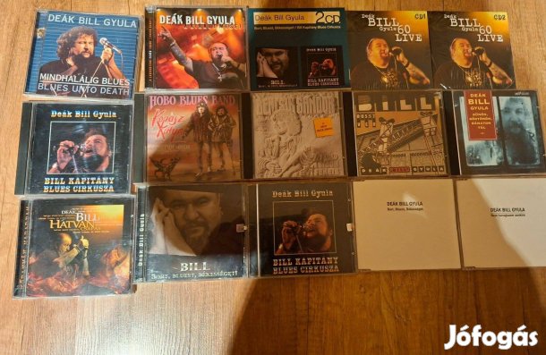 Deák Bill Gyula cd-k eladók