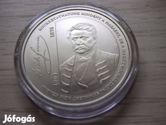 Deák Ferenc 2023 Emlékérem zárt kapszulában