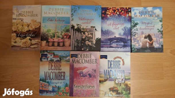 Debbie Macomber könyvek 8 db
