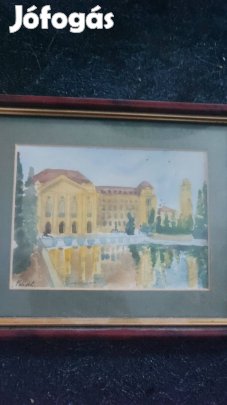 Debrecen Egyetem című festmény eladó
