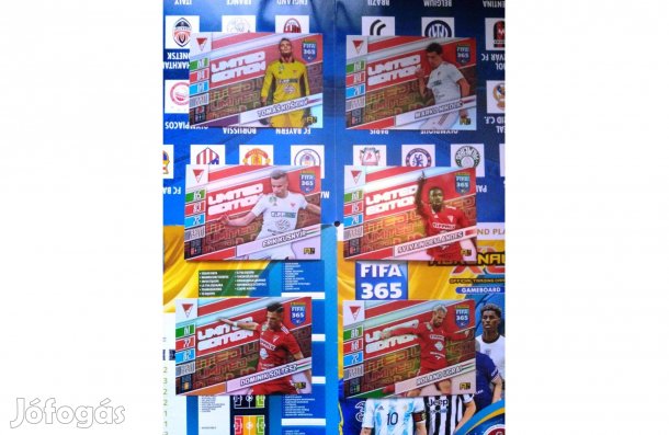 Debrecen XXL Limited teljes sor Fifa 365 2022 kártya