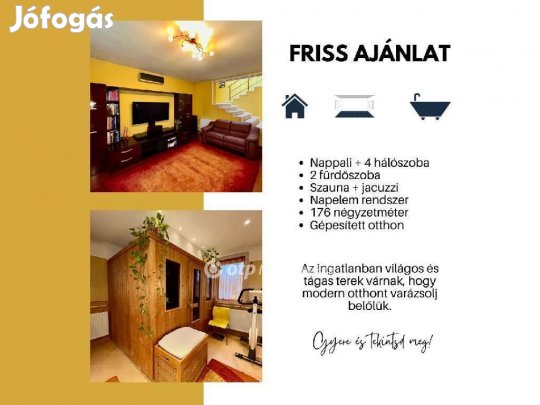 Debreceni 176 nm-es ház eladó