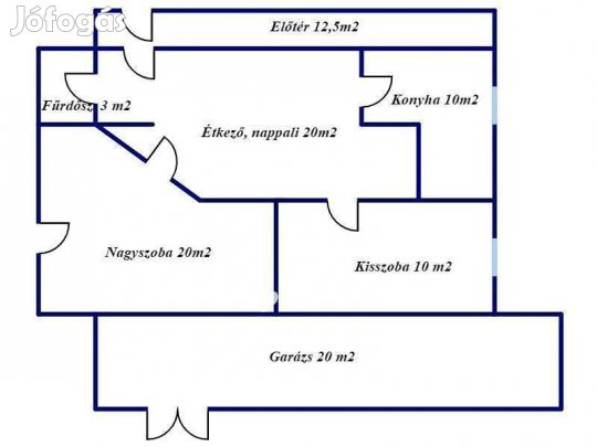 Debreceni 75 nm-es ház eladó