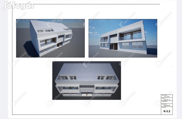 Debreceni eladó 1998 nm-es telek