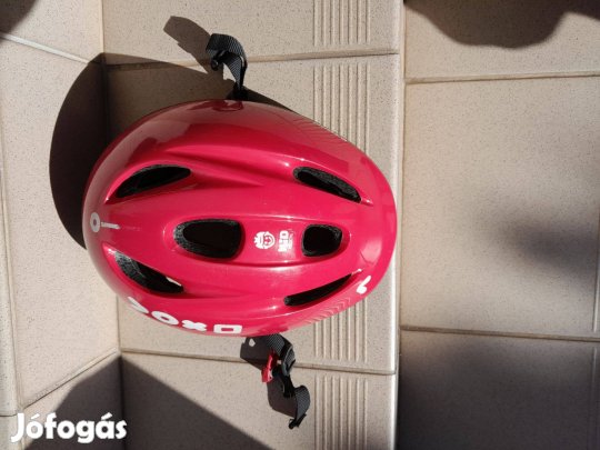 Decathlon KH300 Btwin 52-56cm bukósisak -piros-