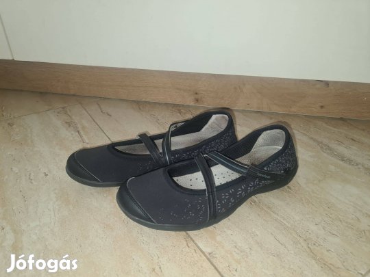 Decathlon New feel kereszt pántos tépőzáras balerina cipő 40
